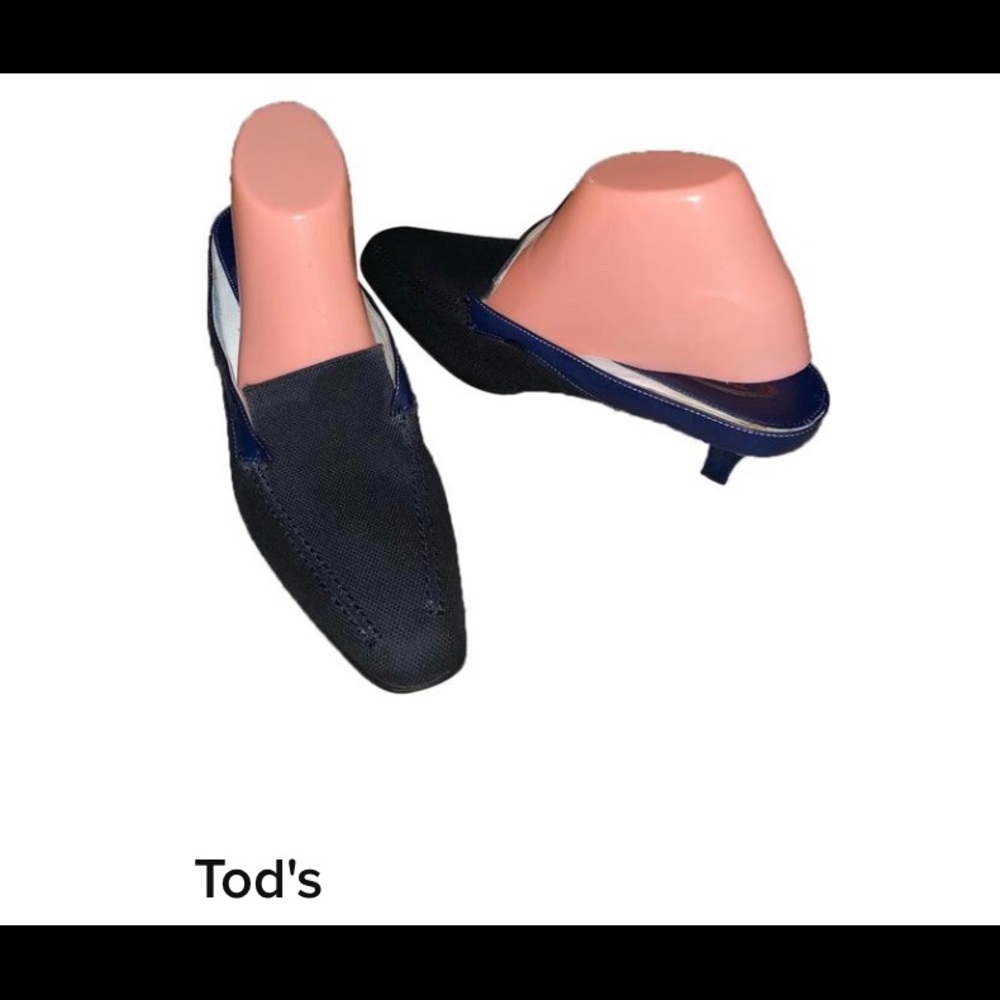 🌺🌺TOD’S KITTEN HEEL MULES🌺🌺